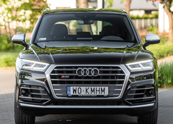 Audi SQ5 cena 229000 przebieg: 39555, rok produkcji 2018 z Jędrzejów małe 667